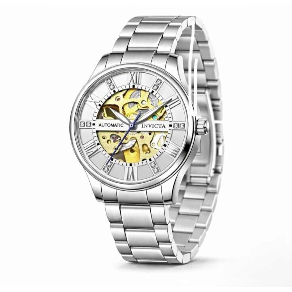 Invicta Men’s Objet D Art 40mm Automatic Stainless Steel Watch (Model: 69117)